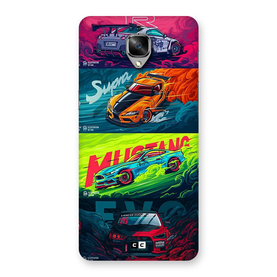 Super Racing Car Back Case for OnePlus 3