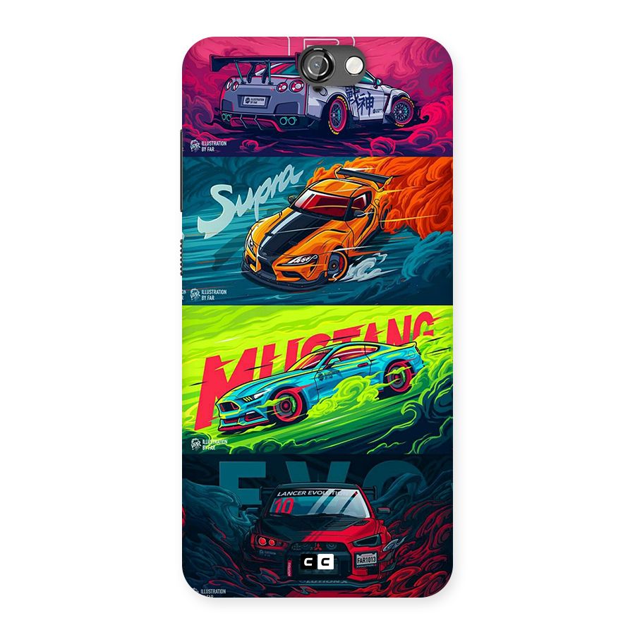 Super Racing Car Back Case for One A9