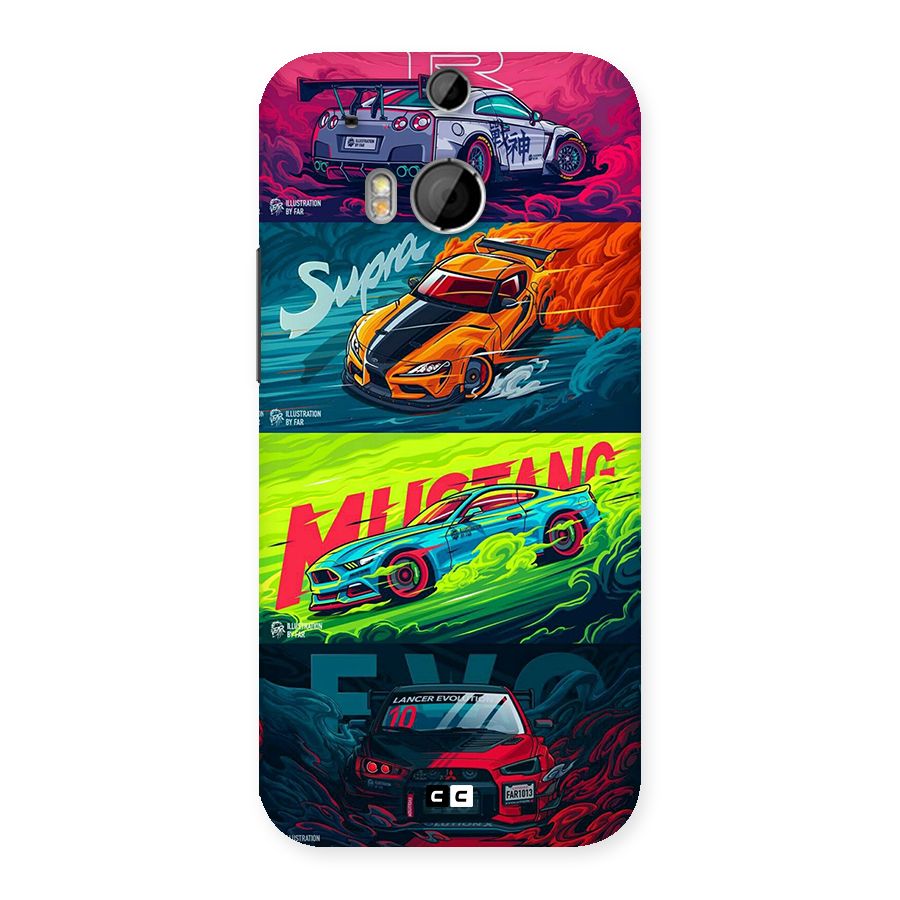 Super Racing Car Back Case for One M8