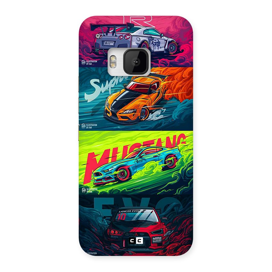 Super Racing Car Back Case for One M9