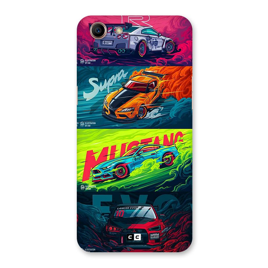 Super Racing Car Back Case for Oppo A83 (2018)