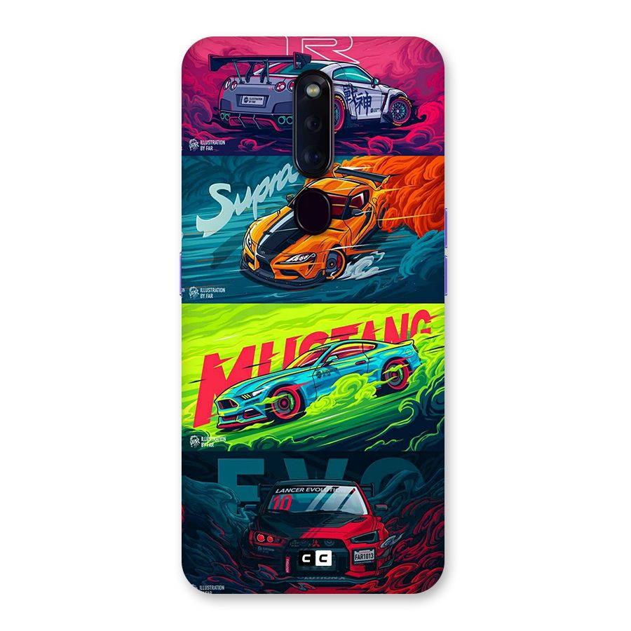 Super Racing Car Back Case for Oppo F11 Pro