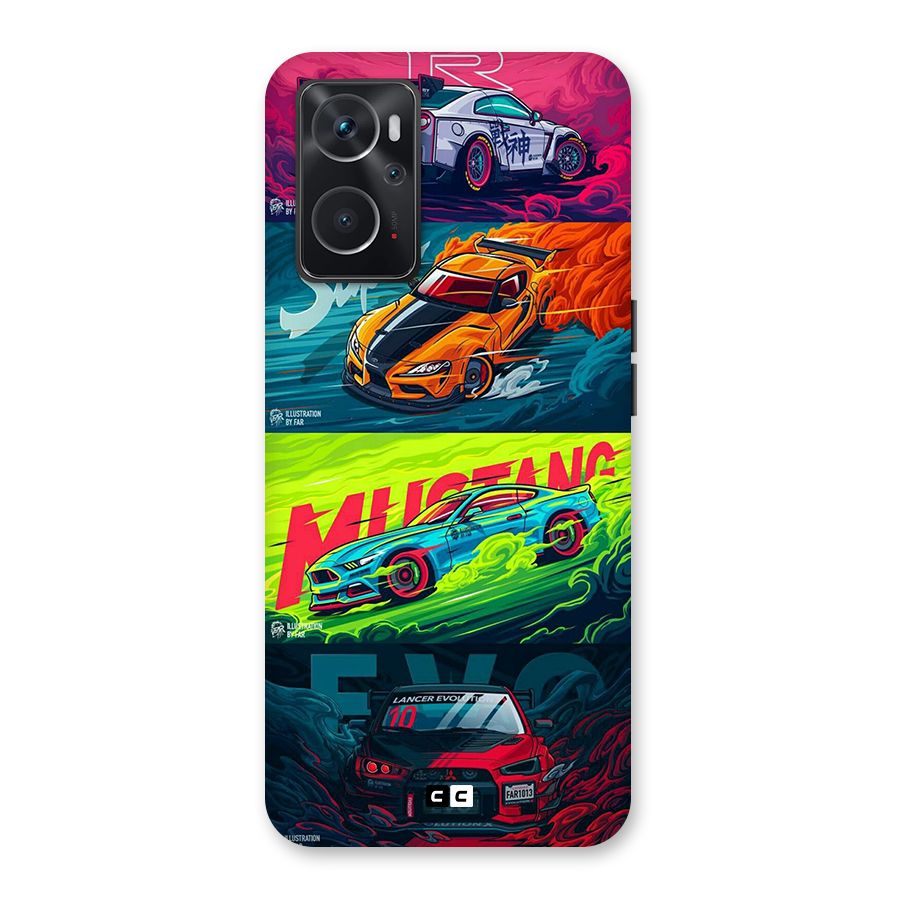 Super Racing Car Back Case for Oppo K10 4G