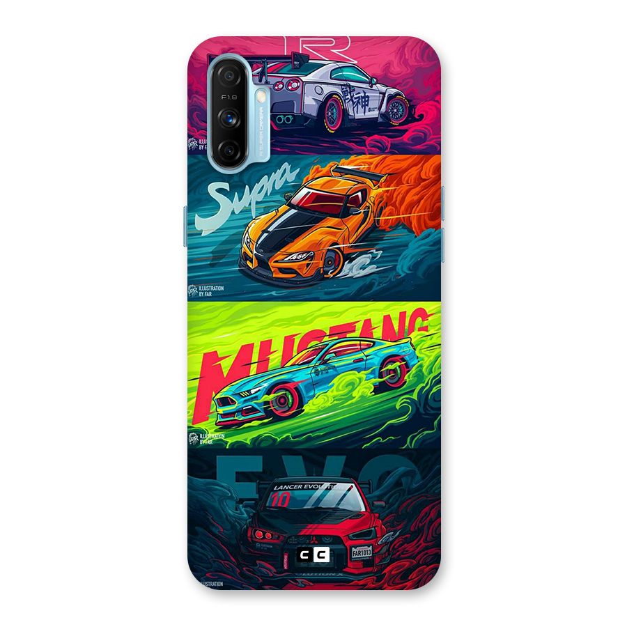 Super Racing Car Back Case for Realme Narzo 20A