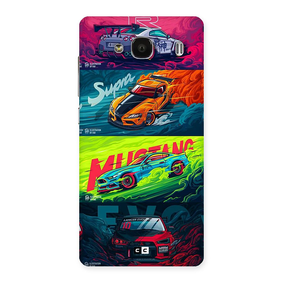 Super Racing Car Back Case for Redmi 2