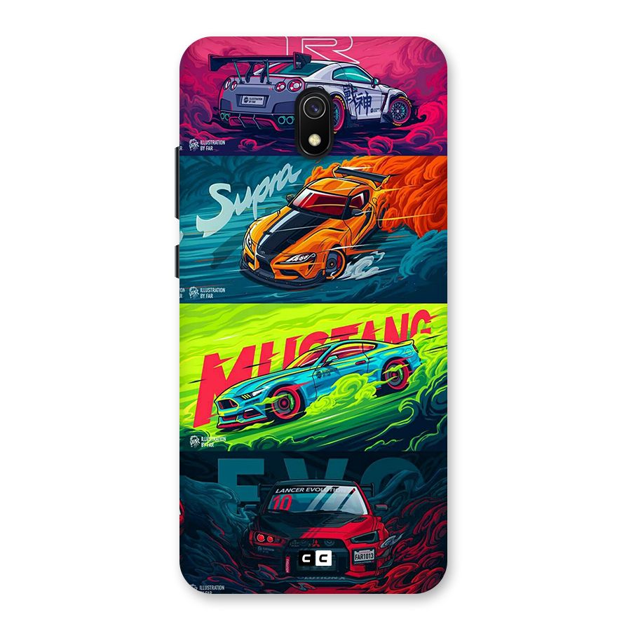 Super Racing Car Back Case for Redmi 8A