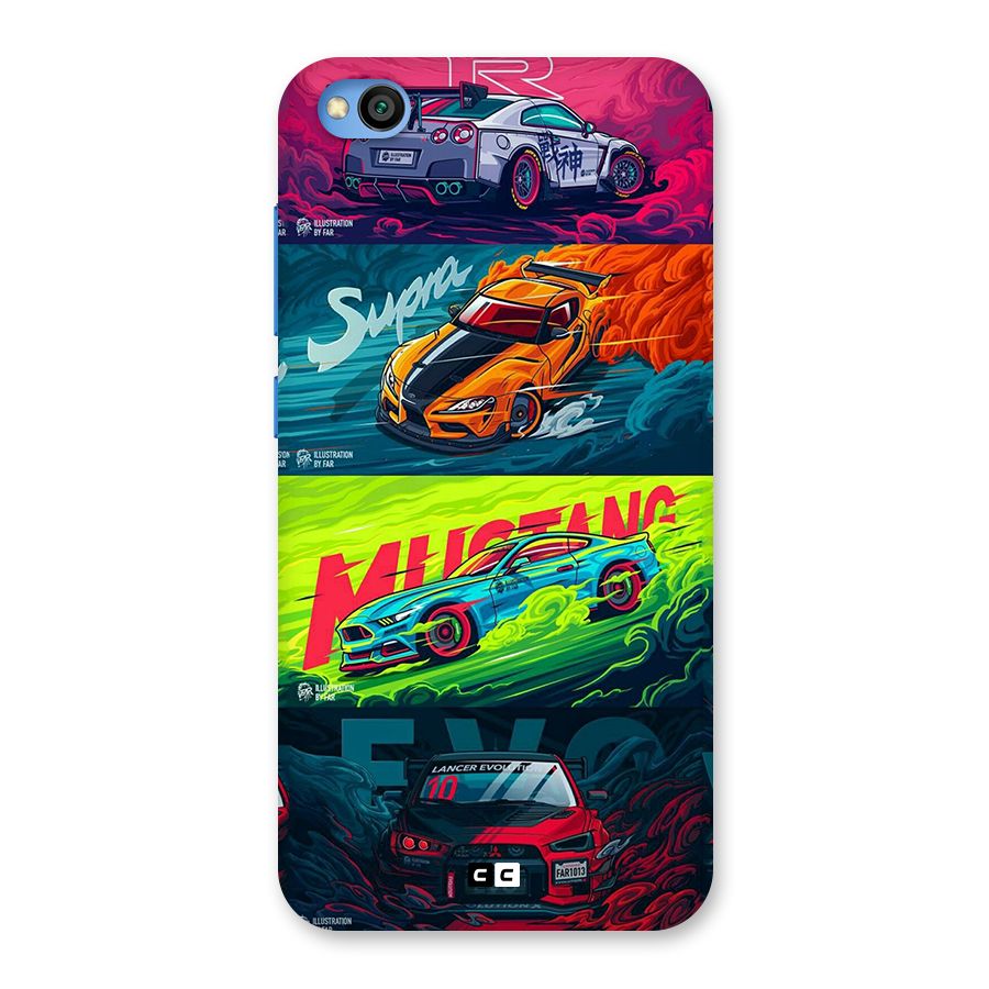 Super Racing Car Back Case for Redmi Go