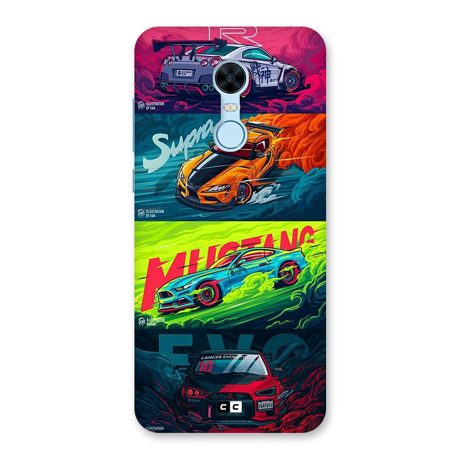 Super Racing Car Back Case for Redmi Note 5