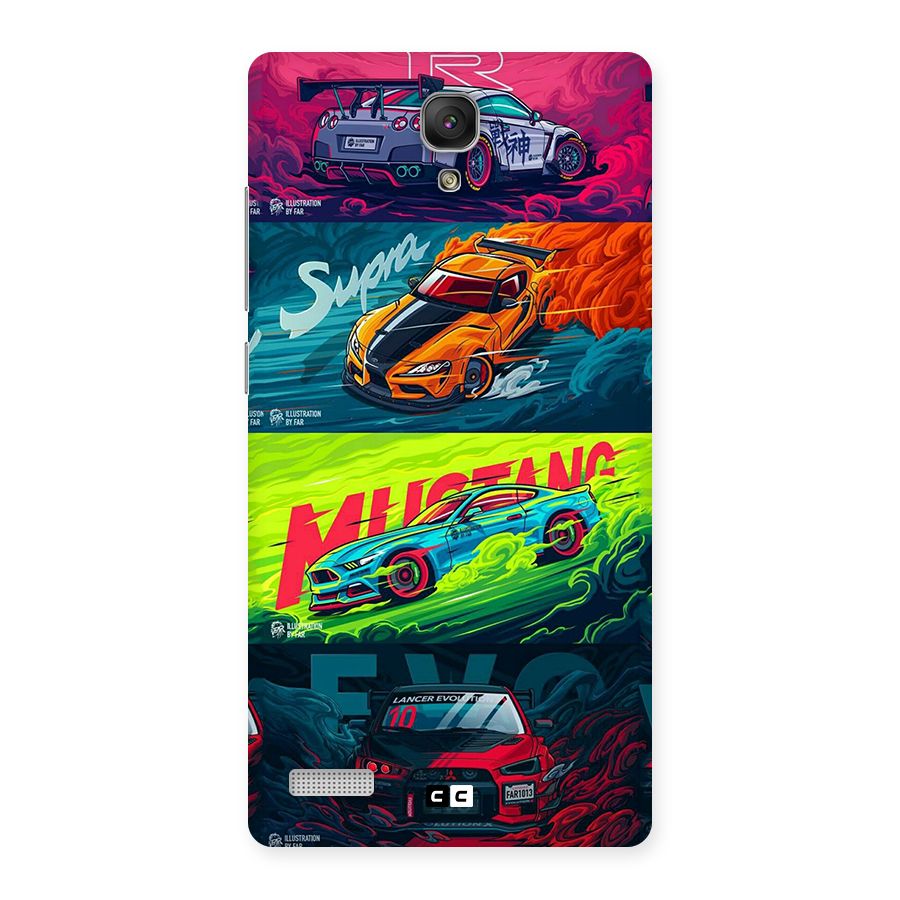 Super Racing Car Back Case for Redmi Note Prime