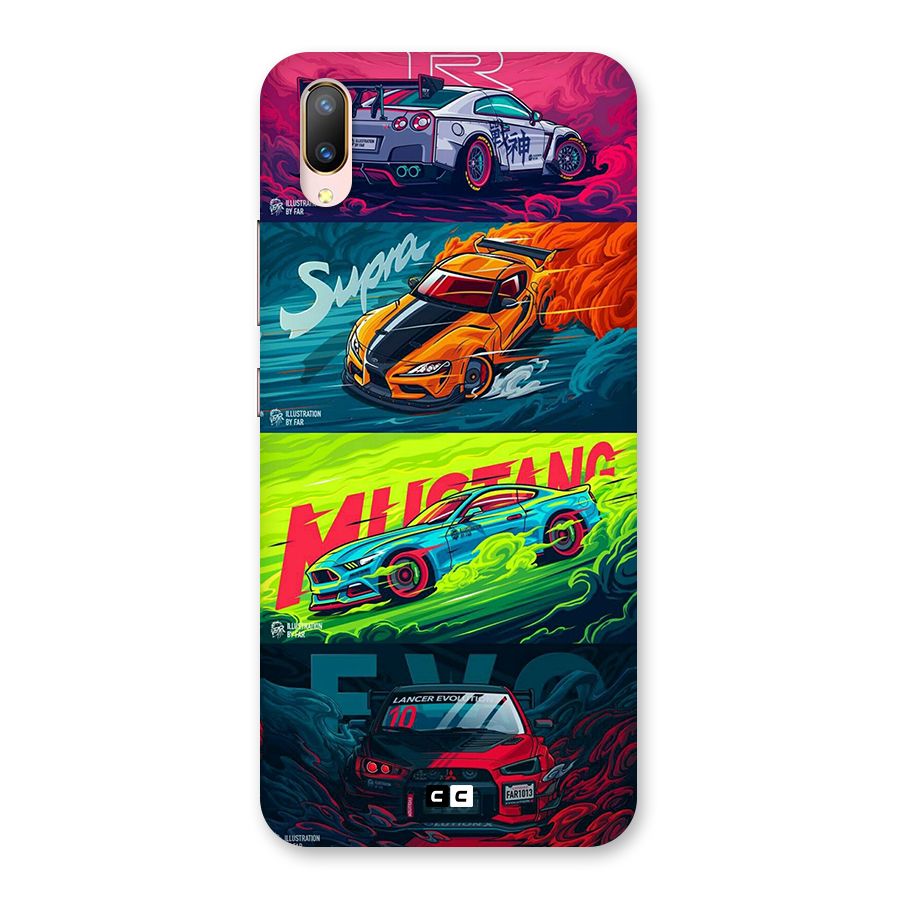 Super Racing Car Back Case for Vivo V11 Pro