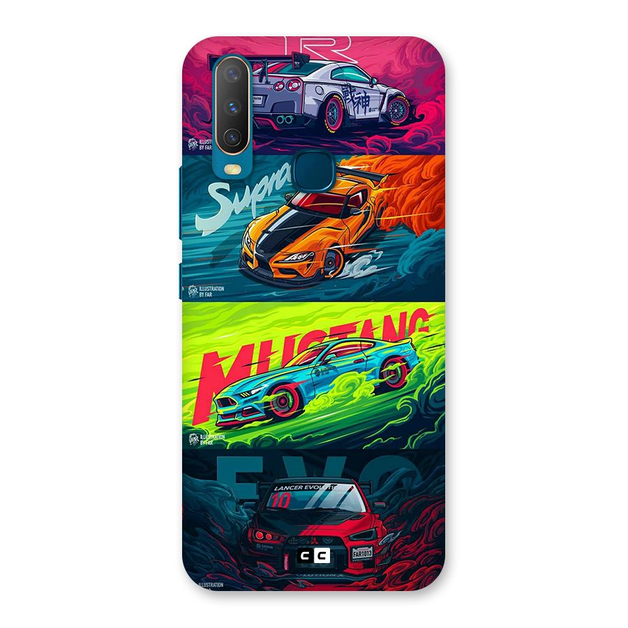 Super Racing Car Back Case for Vivo Y11
