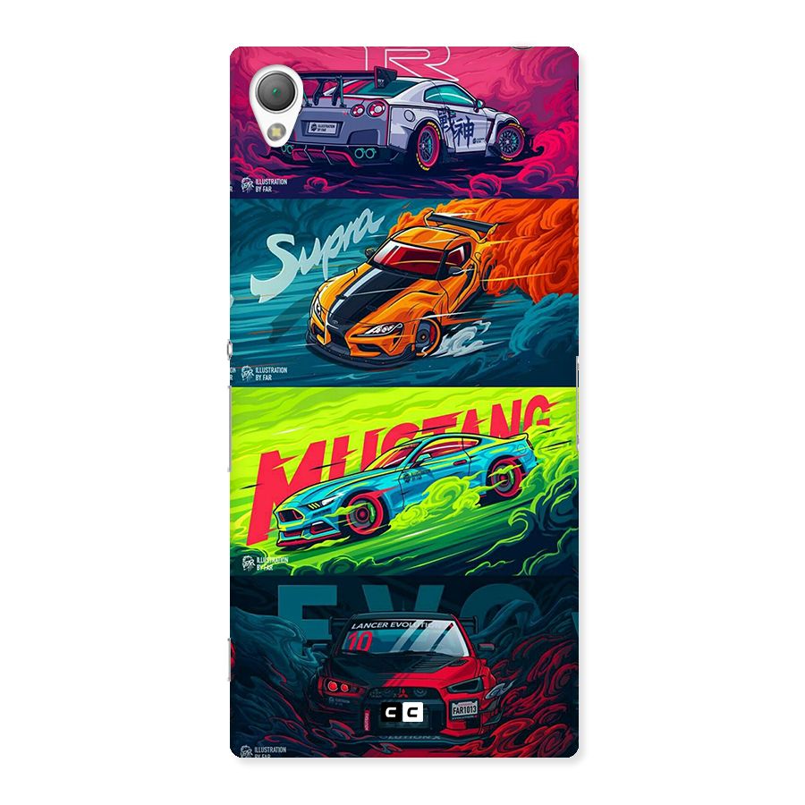 Super Racing Car Back Case for Xperia Z3