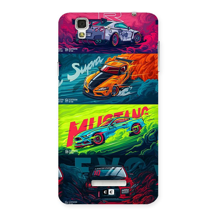 Super Racing Car Back Case for YU Yureka Plus