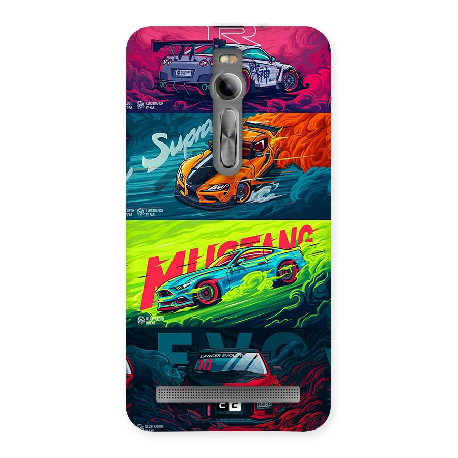 Super Racing Car Back Case for Zenfone 2