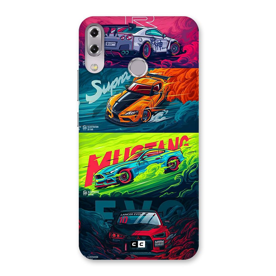Super Racing Car Back Case for Zenfone 5Z