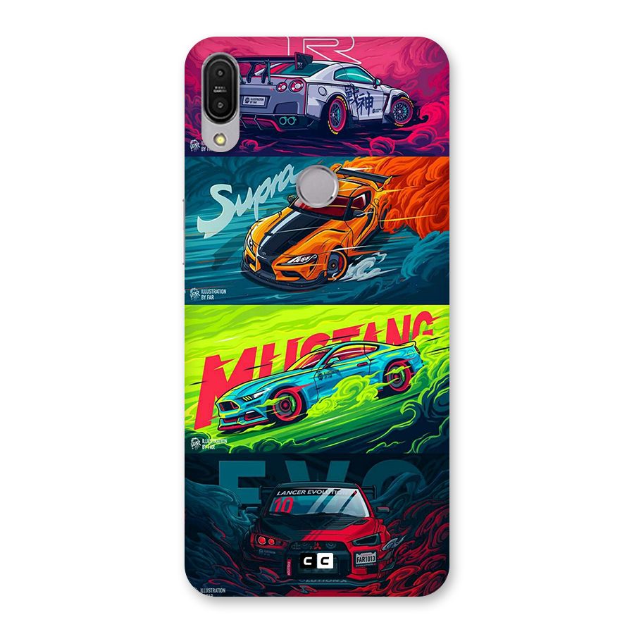 Super Racing Car Back Case for Zenfone Max Pro M1