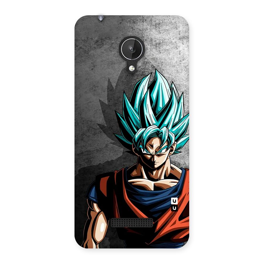 Super Saiyan Art Back Case for Canvas Spark Q380