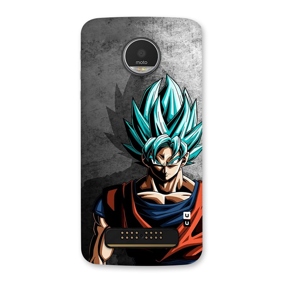 Super Saiyan Art Back Case for Moto Z Play