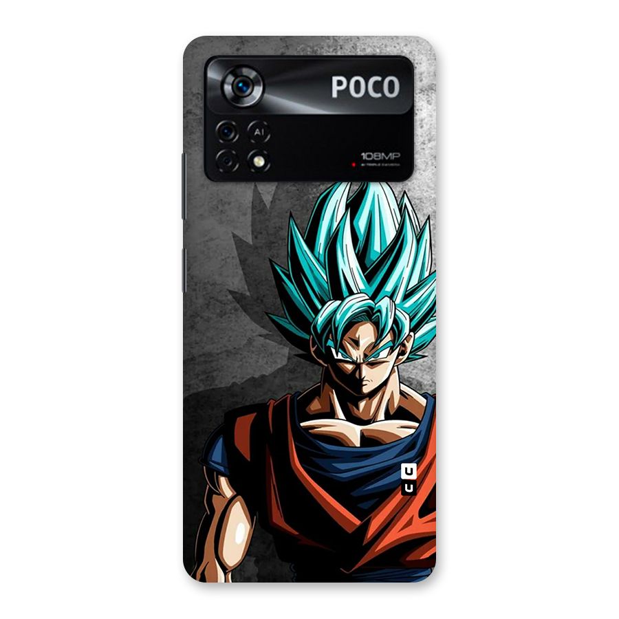 Super Saiyan Art Back Case for Poco X4 Pro 5G