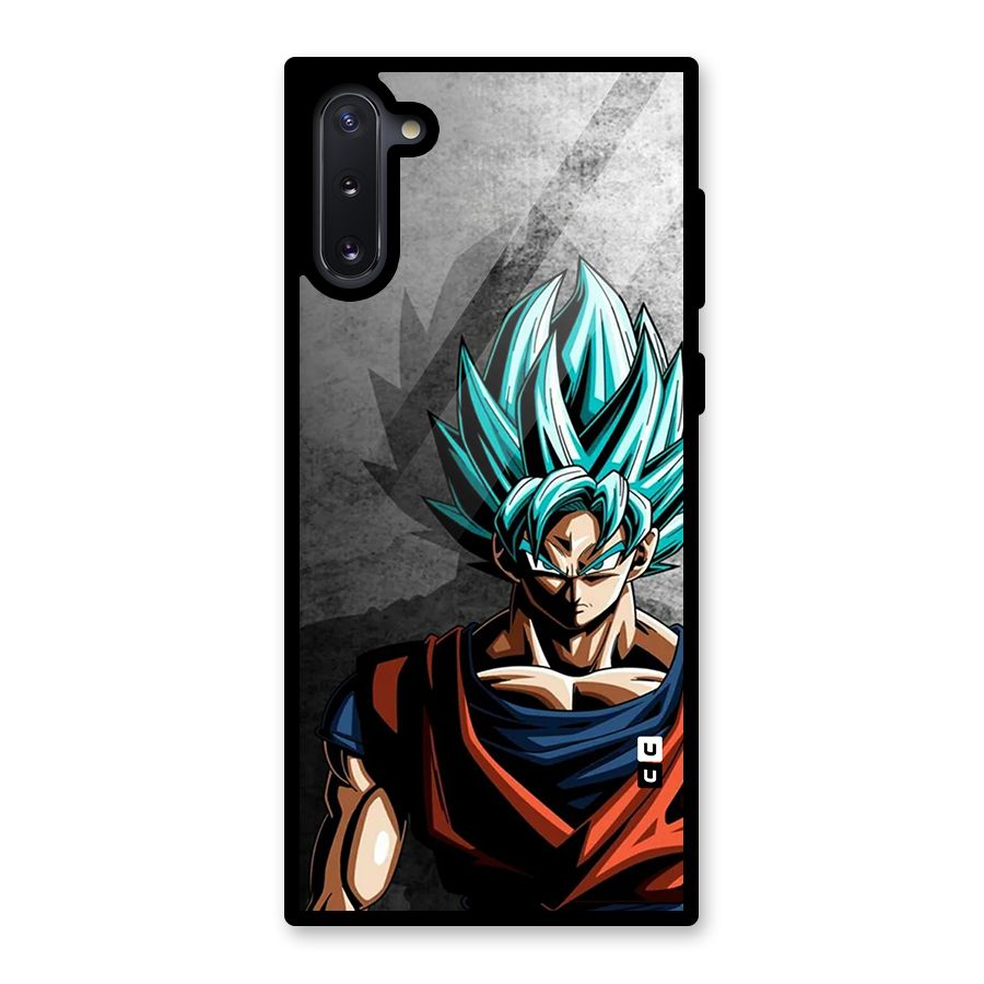 Super Saiyan Art Glass Back Case for Galaxy Note 10