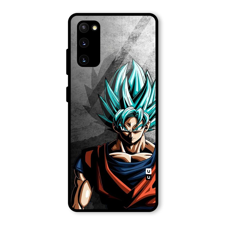 Super Saiyan Art Glass Back Case for Galaxy S20 FE 5G