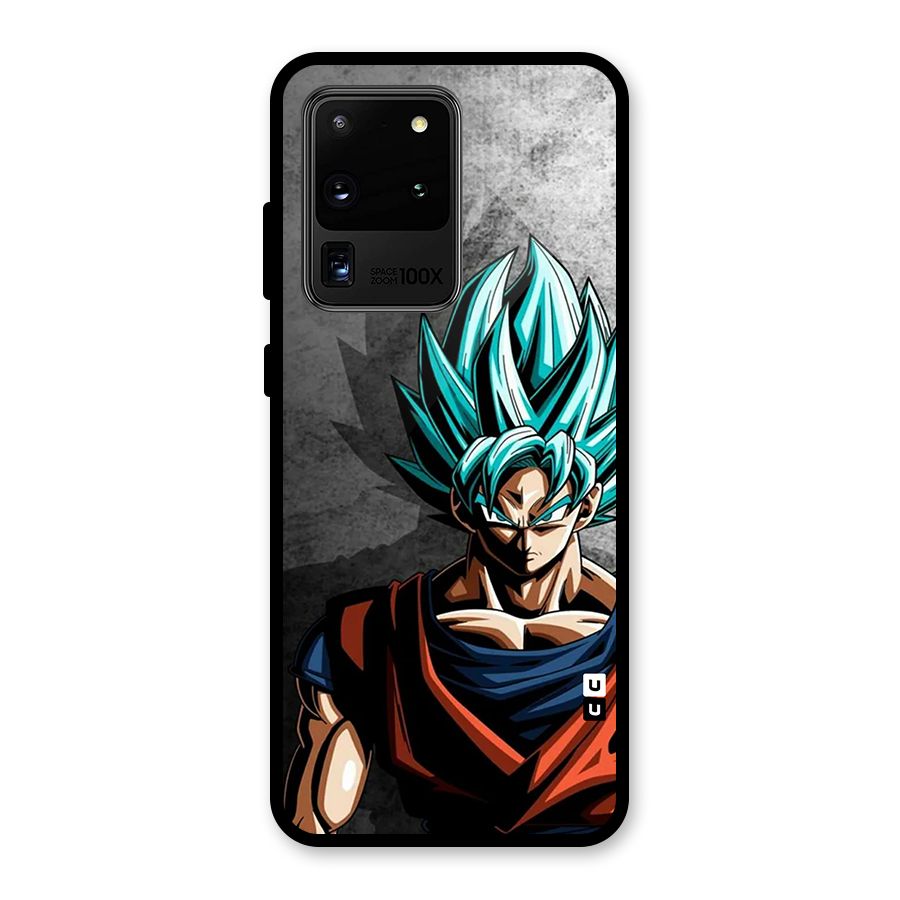 Super Saiyan Art Glass Back Case for Galaxy S20 Ultra
