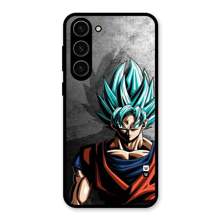 Super Saiyan Art Glass Back Case for Galaxy S23 Plus