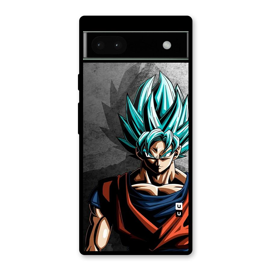 Super Saiyan Art Glass Back Case for Google Pixel 6a