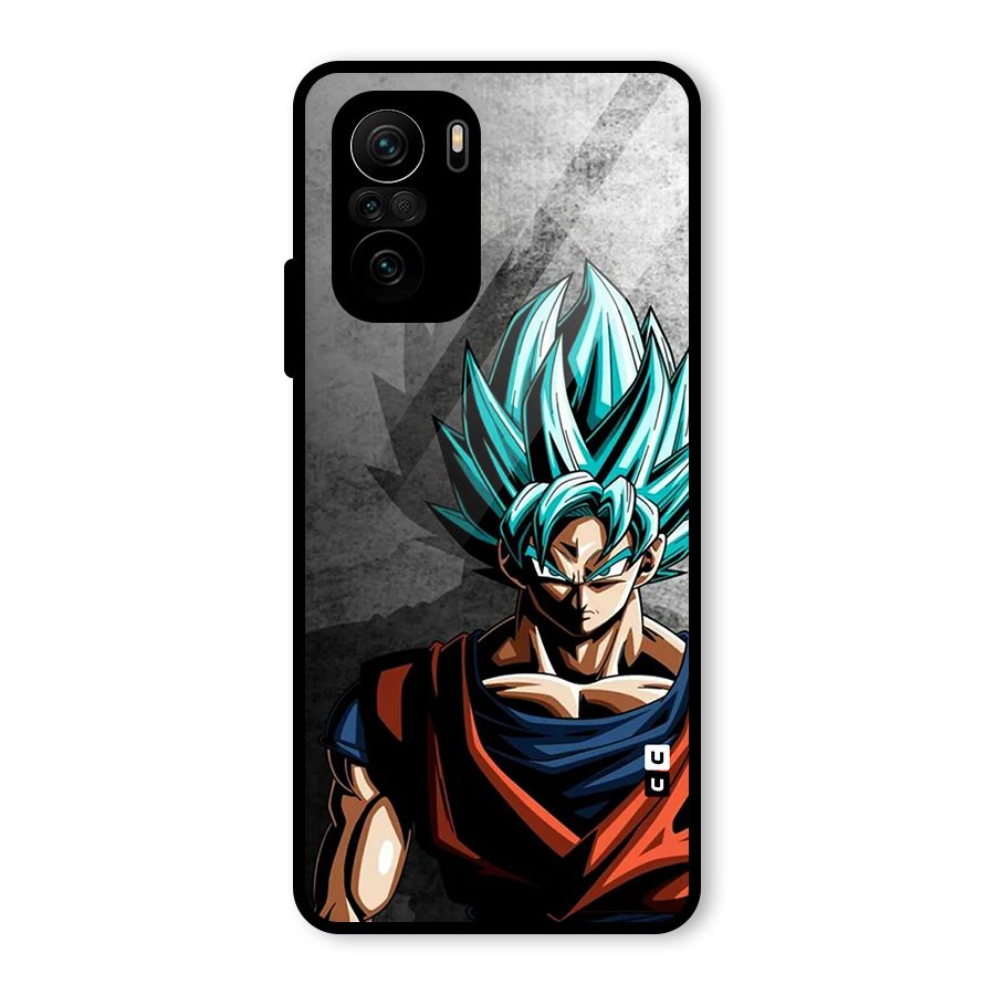 Super Saiyan Art Glass Back Case for Mi 11X Pro