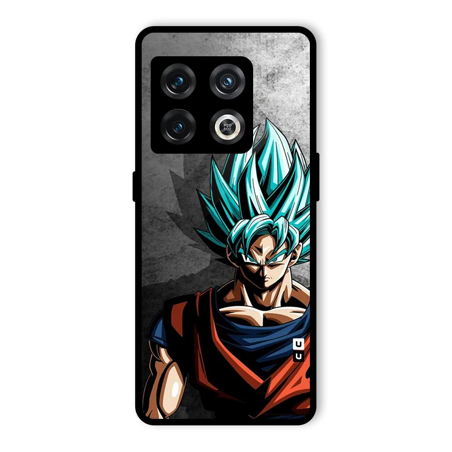Super Saiyan Art Glass Back Case for OnePlus 10 Pro 5G