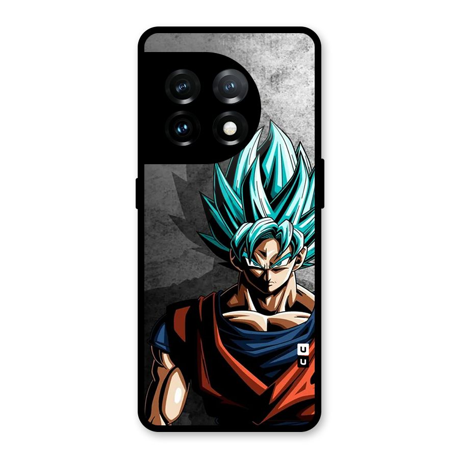 Super Saiyan Art Glass Back Case for OnePlus 11