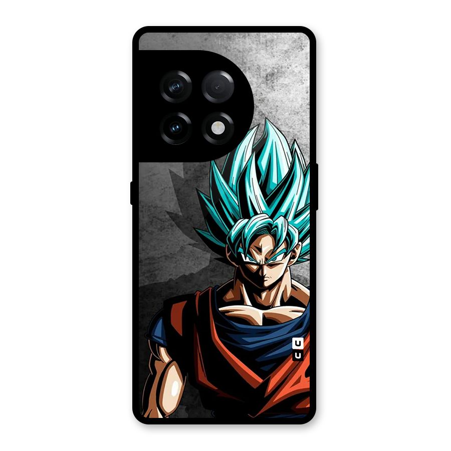 Super Saiyan Art Glass Back Case for OnePlus 11R