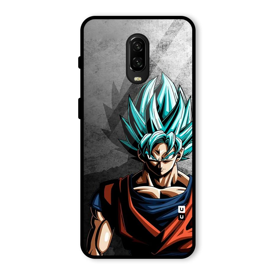 Super Saiyan Art Glass Back Case for OnePlus 6T