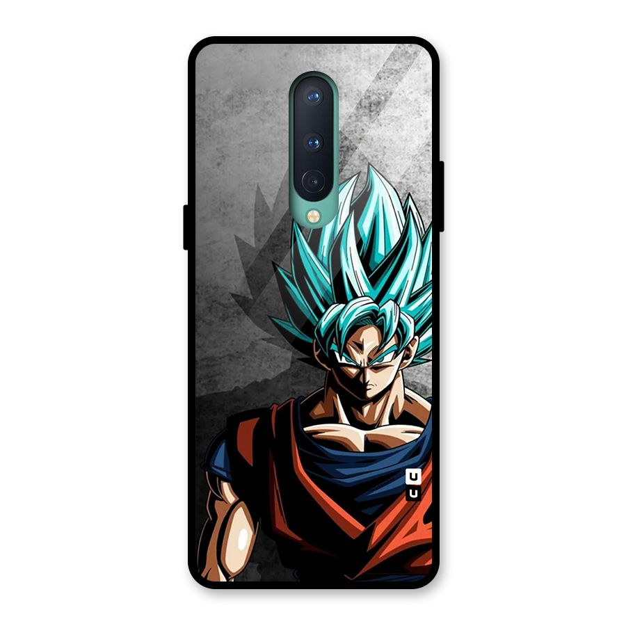 Super Saiyan Art Glass Back Case for OnePlus 8