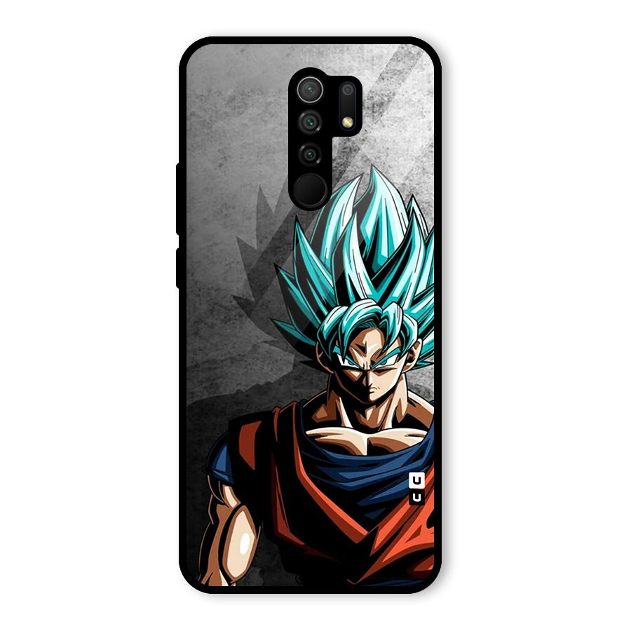 Super Saiyan Art Glass Back Case for Poco M2