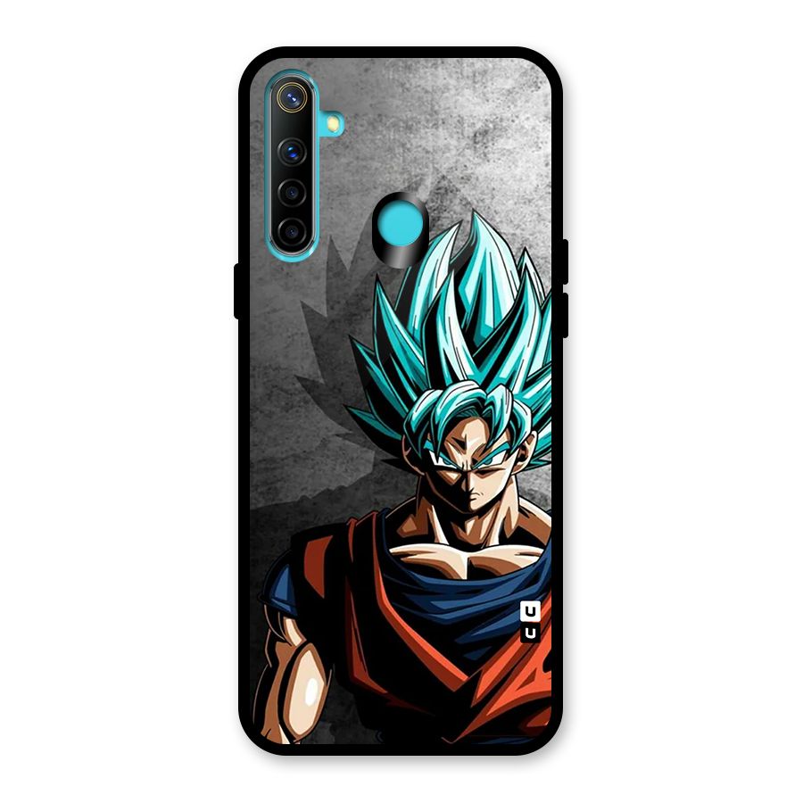Super Saiyan Art Glass Back Case for Realme 5