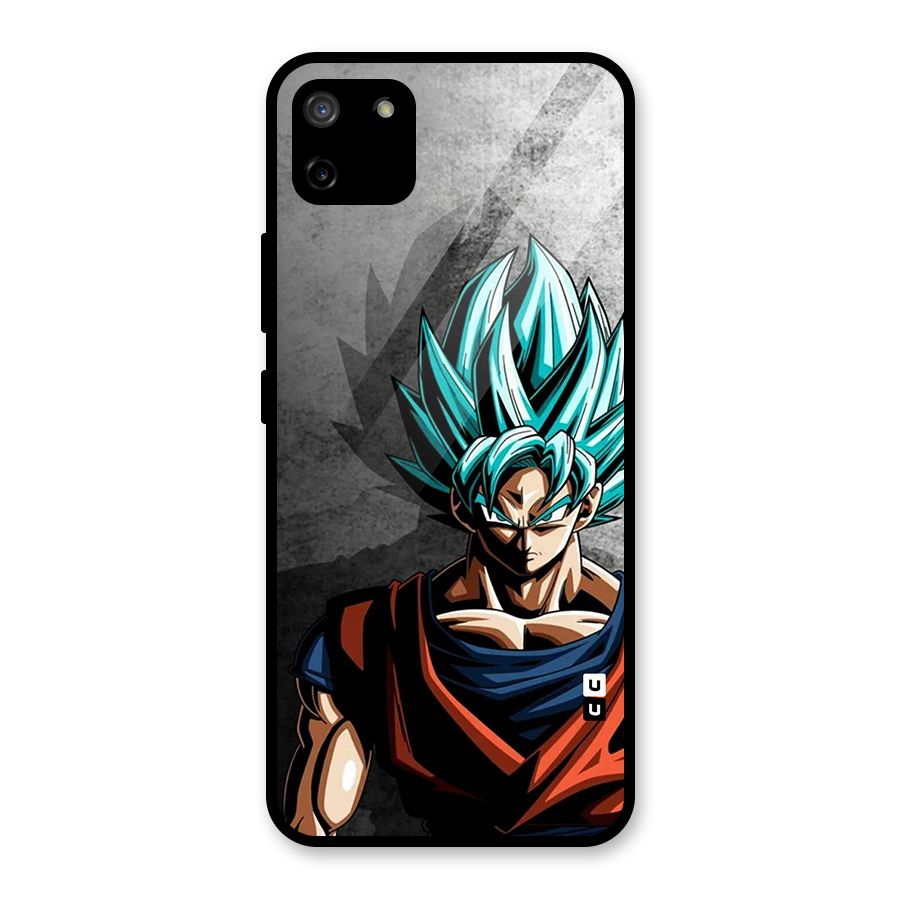 Super Saiyan Art Glass Back Case for Realme C11