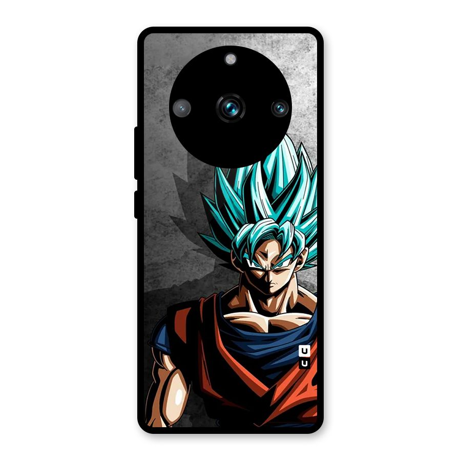 Super Saiyan Art Glass Back Case for Realme Narzo 60 Pro