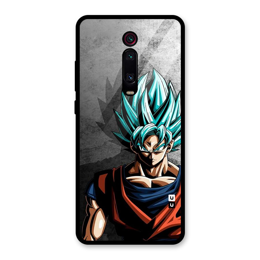 Super Saiyan Art Glass Back Case for Redmi K20