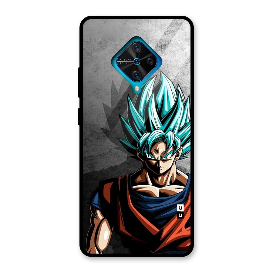 Super Saiyan Art Glass Back Case for Vivo S1 Pro