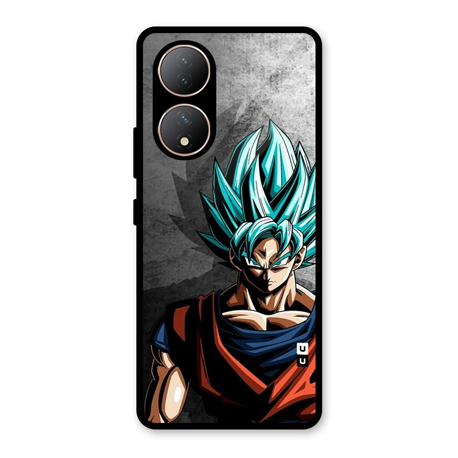 Super Saiyan Art Glass Back Case for Vivo T2