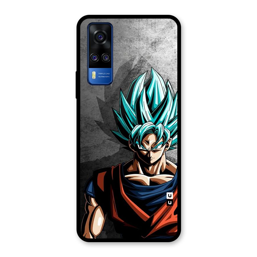Super Saiyan Art Glass Back Case for Vivo Y31