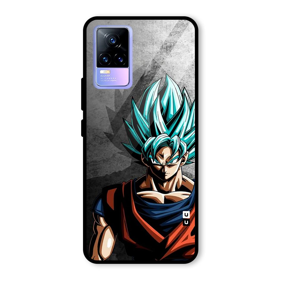 Super Saiyan Art Glass Back Case for Vivo Y73