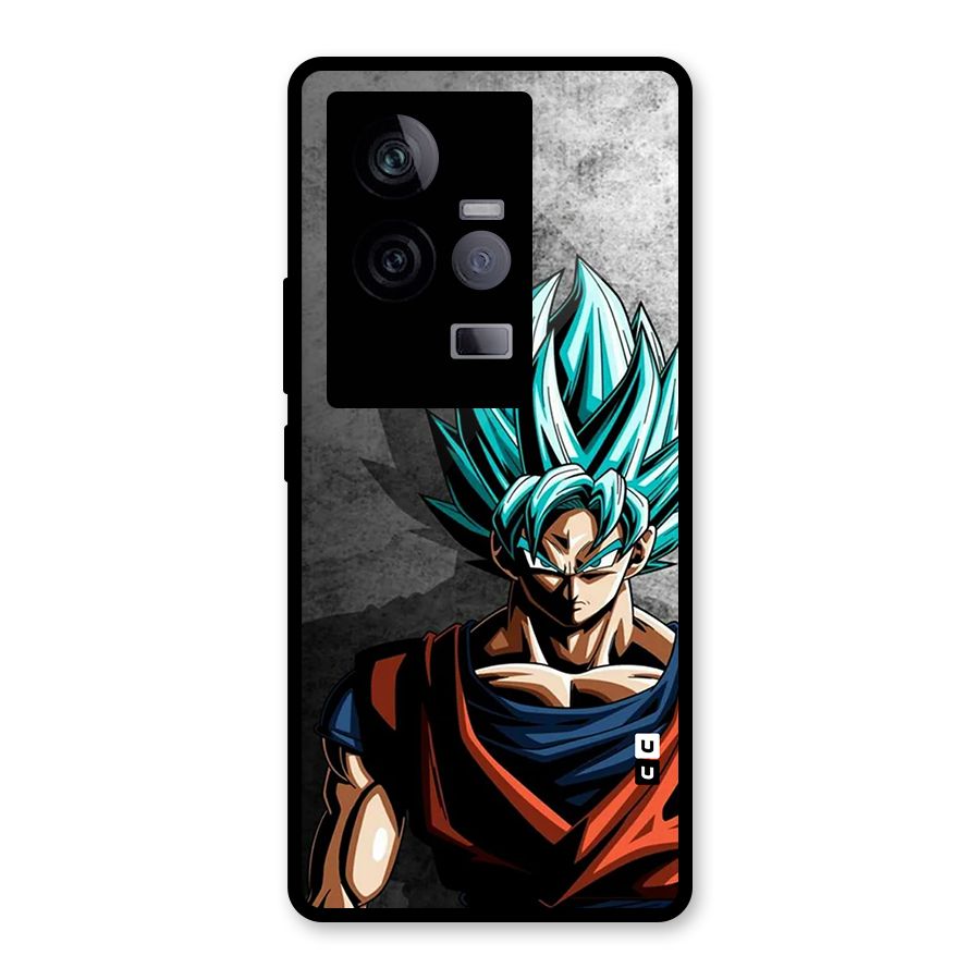 Super Saiyan Art Glass Back Case for Vivo iQOO 11 5G