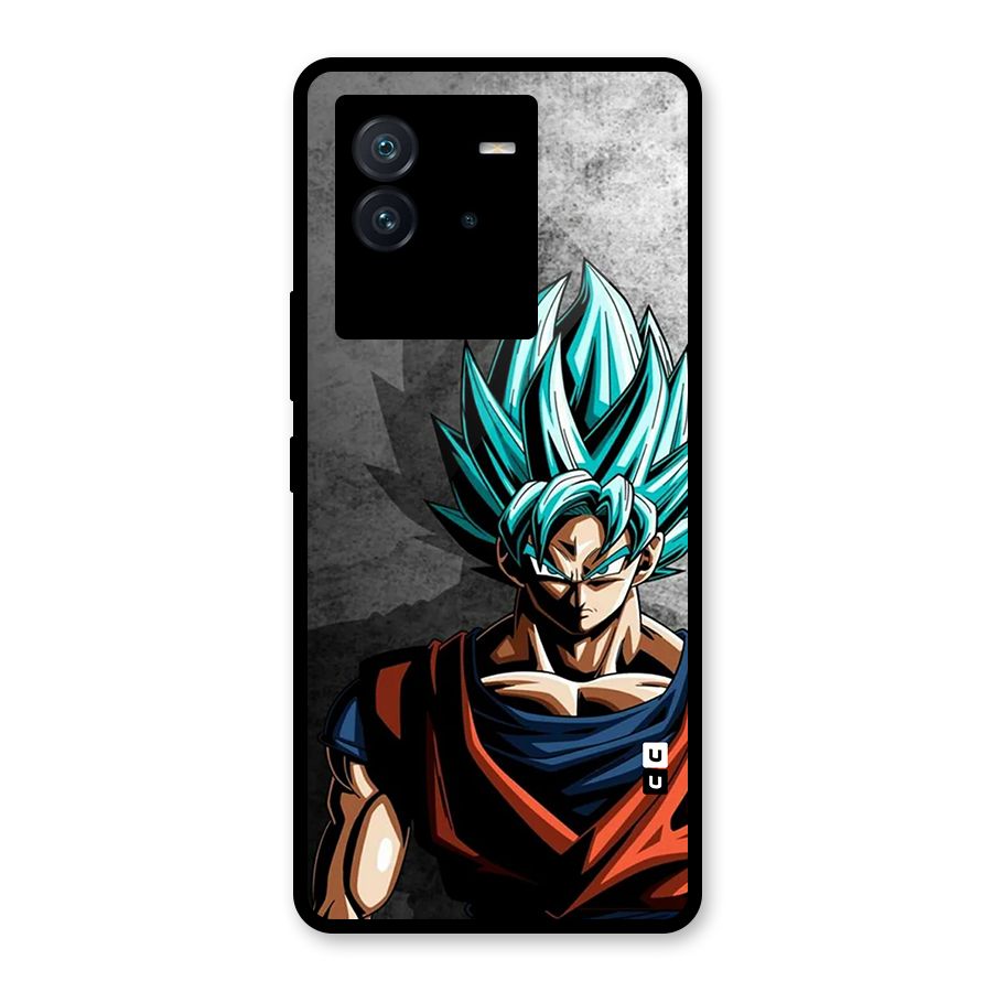 Super Saiyan Art Glass Back Case for Vivo iQOO Neo 6 5G
