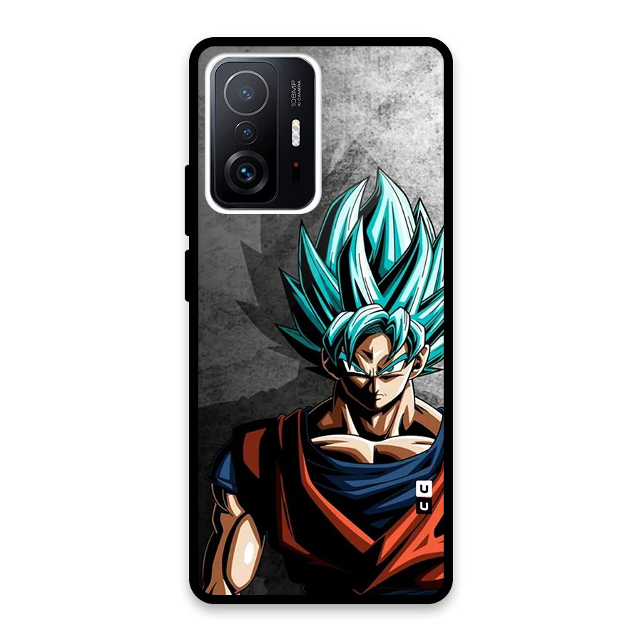 Super Saiyan Art Glass Back Case for Xiaomi 11T Pro