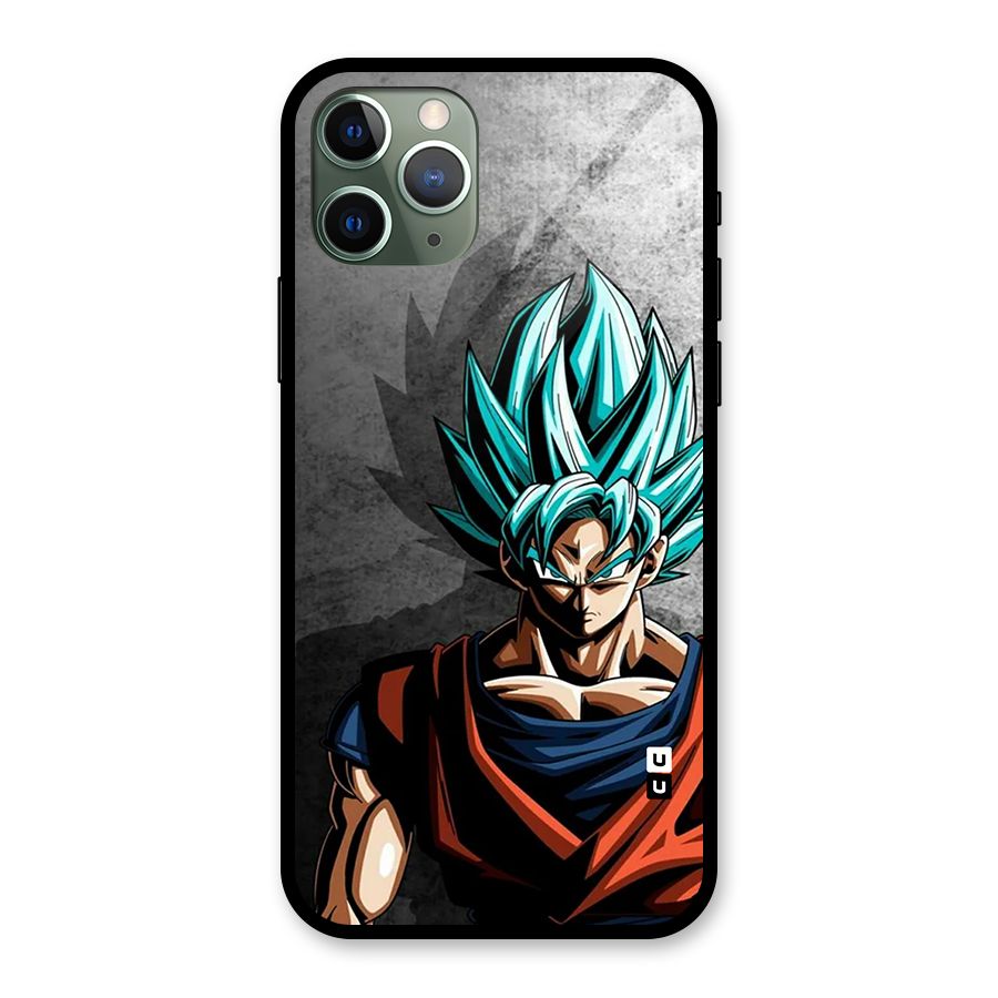 Super Saiyan Art Glass Back Case for iPhone 11 Pro