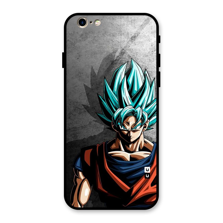 Super Saiyan Art Glass Back Case for iPhone 6 6S
