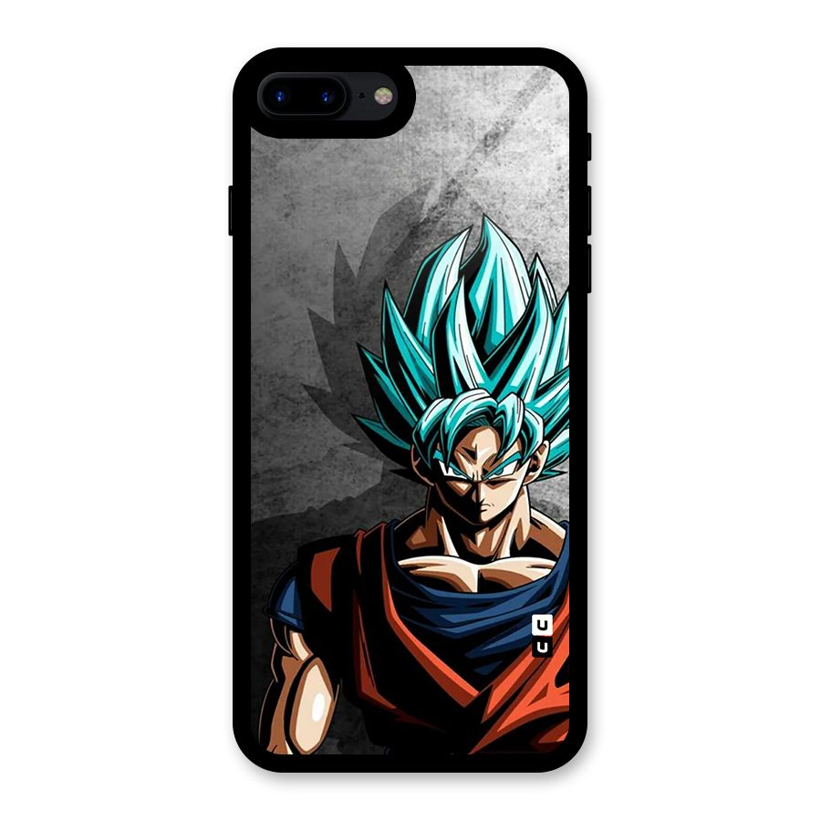 Super Saiyan Art Glass Back Case for iPhone 7 Plus