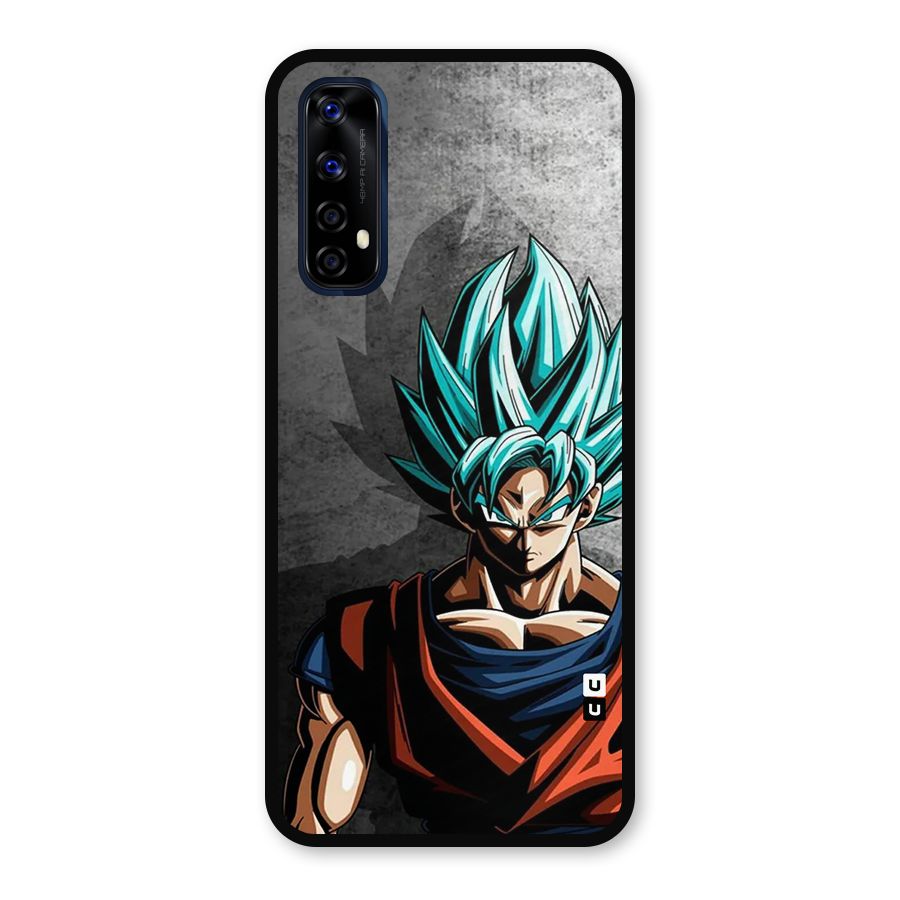 Super Saiyan Art Metal Back Case for Realme Narzo 20 Pro